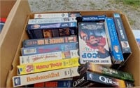 VHS MOVIE BOX LOT