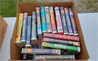 VHS- LARGE LOT OF CHILDRENS- DISNEY AND MORE