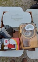 IRON, FOOD PROCESSOR, ELECTRIC GRILL AND CENTURY