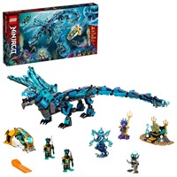 LEGO NINJAGO Water Dragon Toy, 71754 Building Set