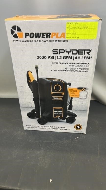 Spyder power washer