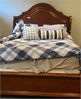 Queen Sized Cherry Bed Frame