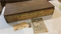 Antique Spokane Seed Co Box & Catalog