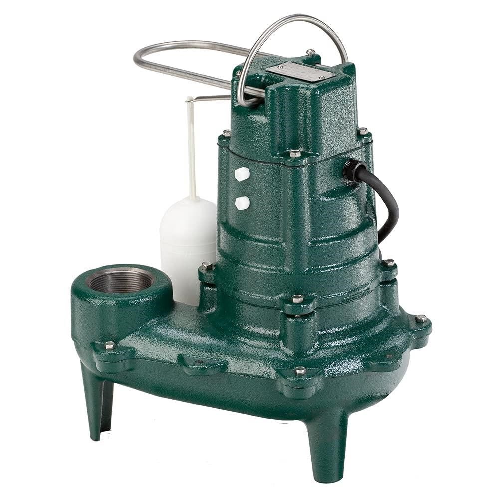 Zoeller Waste-Mate 267-0001 Sewage Pump, 1/2 HP Au