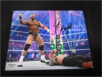 LA KNIGHT WWE SIGNED 8X10 PHOTO GAA COA