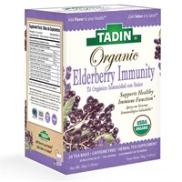 Tadin Organic Elderberry Immunity Tea Bags 2 Pack