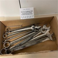11 Craftsman SAE Combination Wrenches