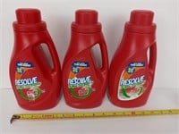 Resolve In Wash Stain Remover Lot of 3