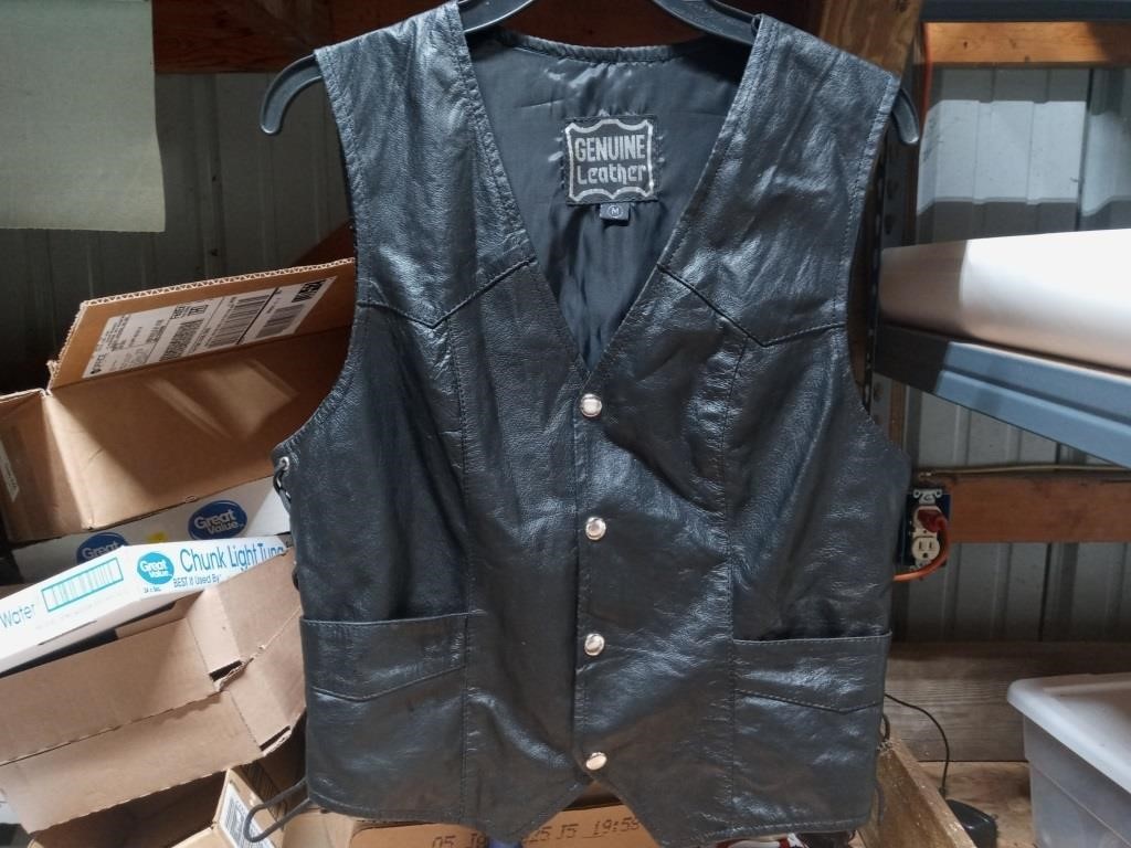 Ladies' Leather Vest