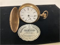 Antique Gold Filled Pocket Watch Century USA