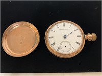 Antique Pocket Watch American Watch Co., missing