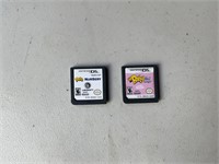 Two DS games, pet nursery and baby steps