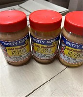 NEW (3x500g) Nutty Club No Salt Add Peanut Butter