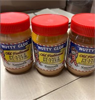 NEW (3x500g) Nutty Club Smooth Peanut Butter