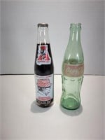 2 - Vintage Coke Bottles