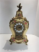1970's Franz Hermle 8-Day Boulle Mantle Clock