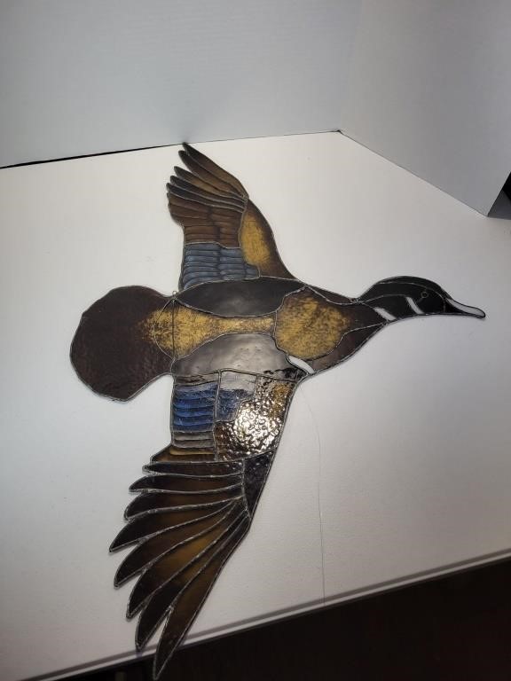 Stained Glass Duck 31" x 22"