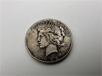 1922 S Peace Silver Dollar  C1