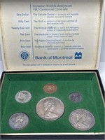 1967 Bank of Montreal Canada Silver Coin Set