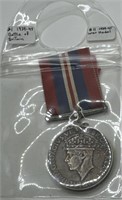 1939-1945 Battle of Britian War Silver Medal