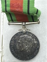 1939 - 1945 The Defence Silver Medal