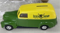 John Deere Coin Bank 1950 Chevy Diecast Truck