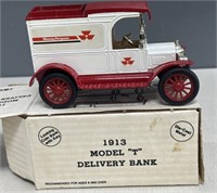 1913 Model T Diecast Coin Bank Car