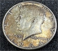 1964 US Silver Half Dollar