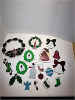 Stained Glass Christmas Lot