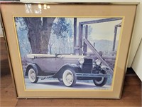Framed 1931 Ford Model A Print