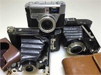 Vintage Palmat Automatic and 2 Kodak Autographic