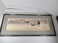 Framed Duck Print 81/275