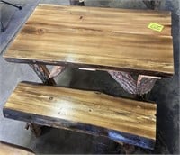 Amish made child size picnic table & benchs