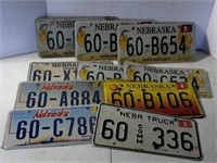 Nebraska License Plates