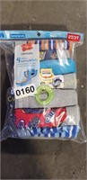 PACK OF 9 KIDS BOXER BRIEFS 2T/3T