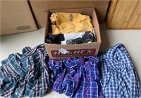 Men's clothes, mostly medium