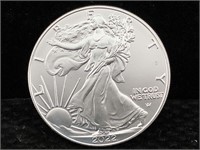 1 Oz Silver Eagle 999 2022