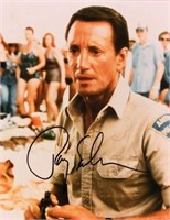 Roy Scheider signed Jaws movie photo