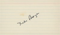 Ken Boyer original signature