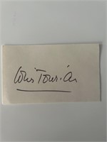 Louis Jourdan original signature