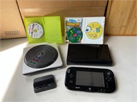 Nintendo WII U untested and WII games