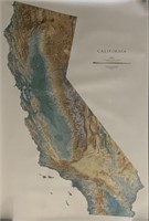 California state map.
