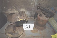 Antique Bell, blow torch