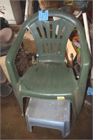 Patio chair, stool