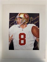 Steve Young Matted Magazine Artwork