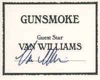Van Williams signature cut
