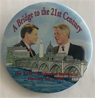 53rd inauguration commemorative Bill Clinton pin