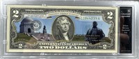 $2 Colorized William McKinley presidential note