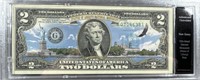 $2 Colorized New Jersey Ellis Island national