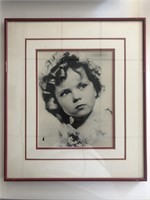 Framed Shirley Temple photo
